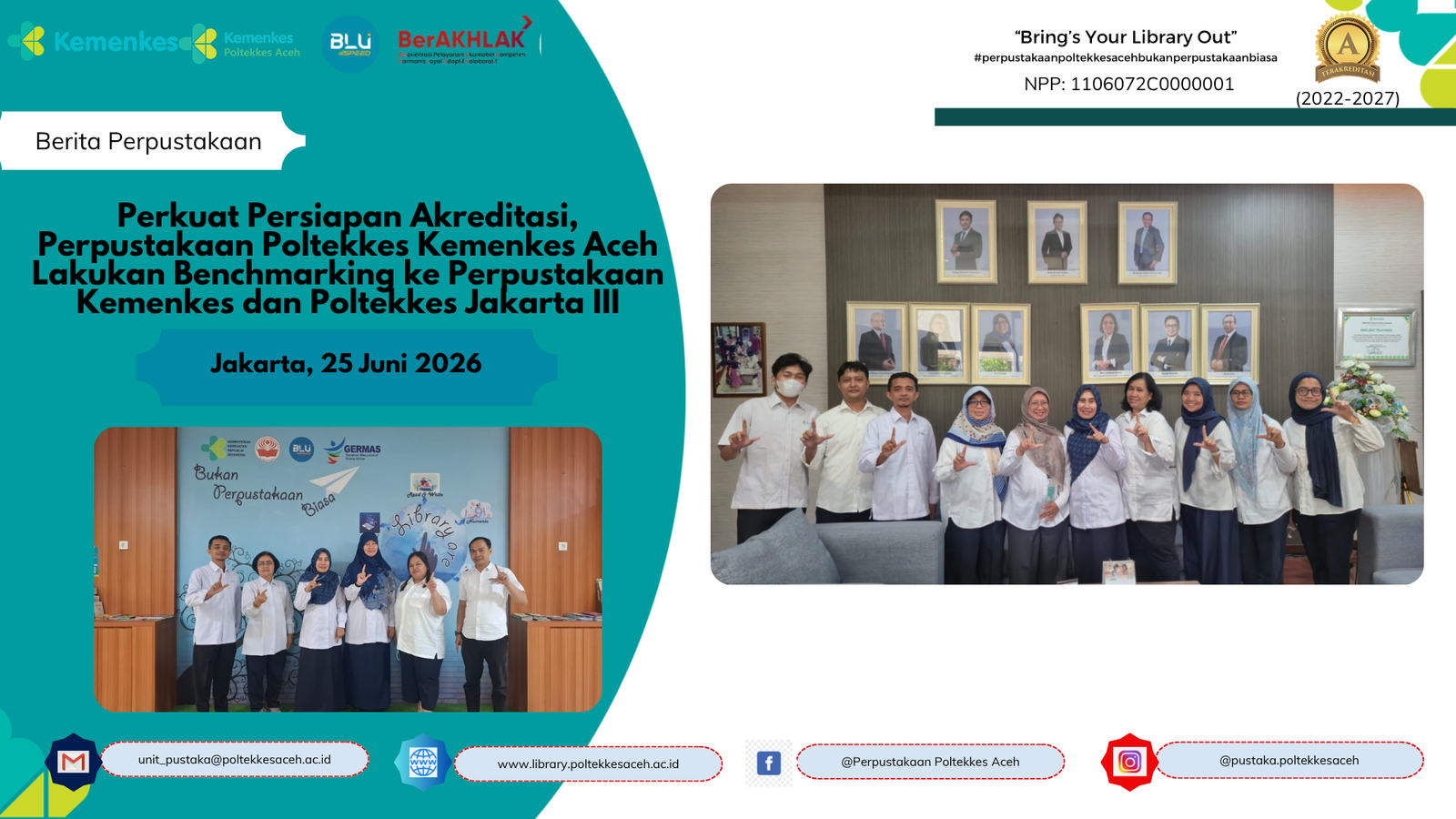 Perkuat Persiapan Akreditasi, Perpustakaan Poltekkes Kemenkes Aceh Lakukan Benchmarking ke Perpustakaan Kemenkes dan Poltekkes Jakarta III